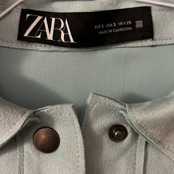 Zara Faux Suede Jacket - Picture 5 of 6
